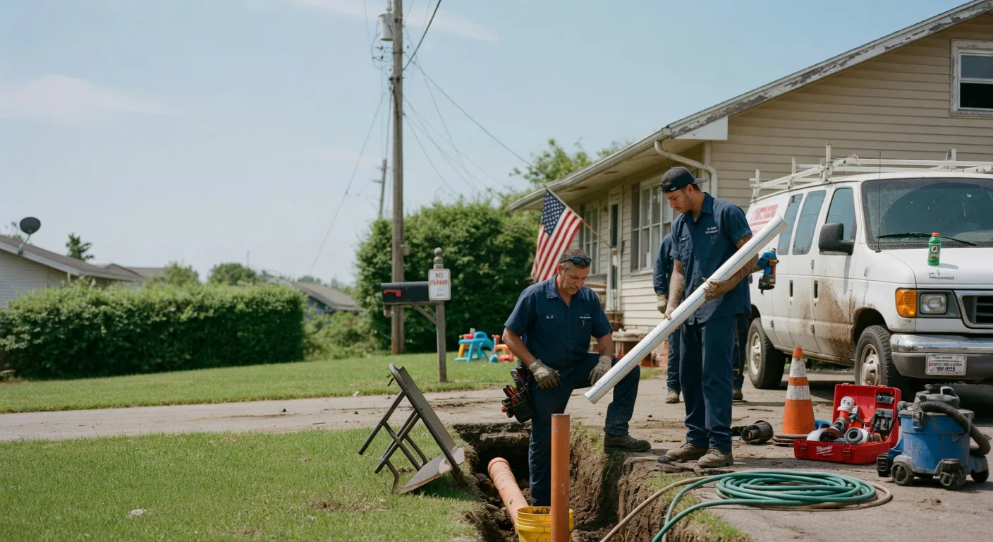 Sewer Line Inspection in East Point, GA